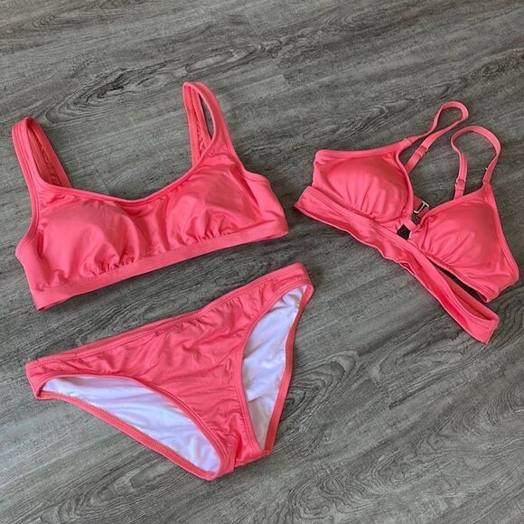 Lord & Taylor Design Lab Three Piece Swim Suit NEW - Picture 1 of 3